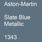 Preview: Aston-Martin, Slate Blue Metallic, 1343.